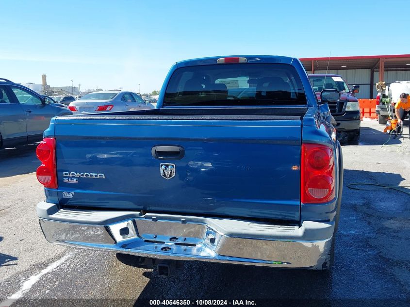 2006 Dodge Dakota Slt VIN: 1D7HW48K16S535503 Lot: 40546350