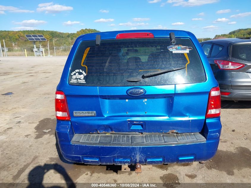 2011 Ford Escape Xls VIN: 1FMCU9C76BKC49694 Lot: 40546360