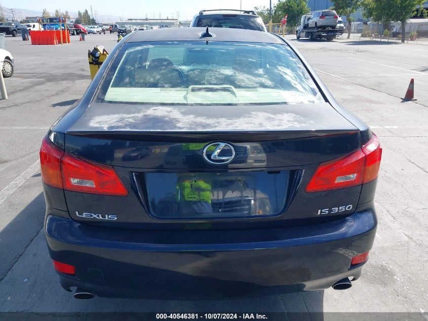 2007 Lexus Is 350 VIN: JTHBE262475012985 Lot: 40546381