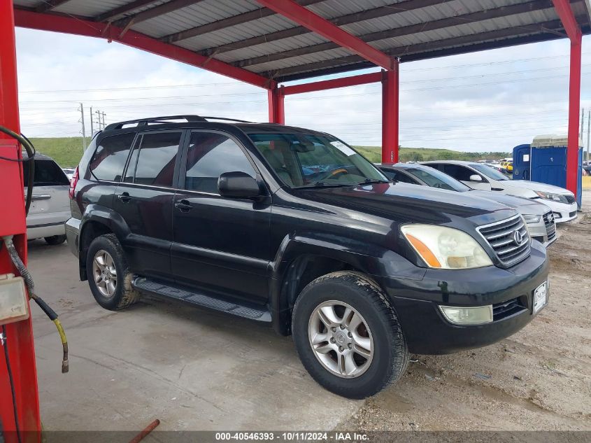 2005 Lexus Gx 470 VIN: JTJBT20X750080524 Lot: 40546393