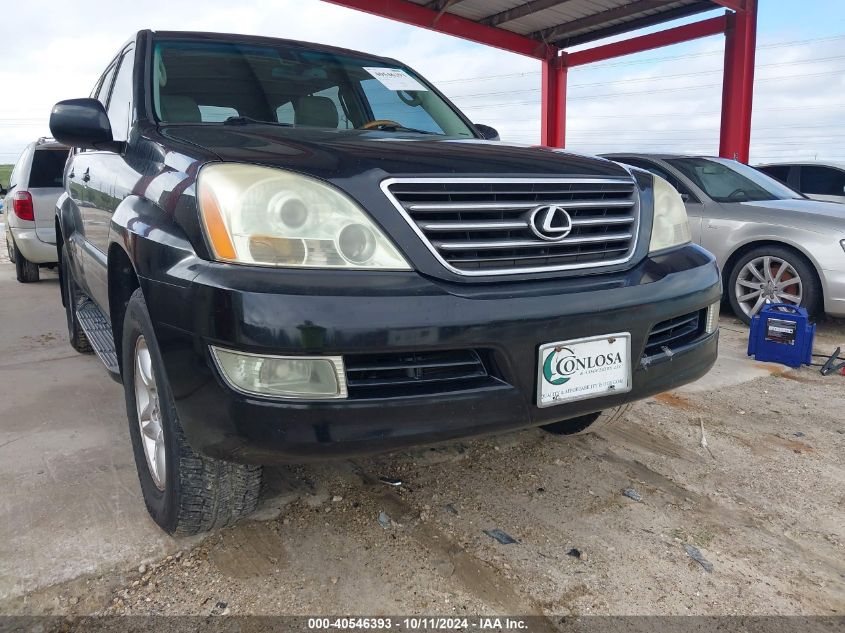 2005 Lexus Gx 470 VIN: JTJBT20X750080524 Lot: 40546393