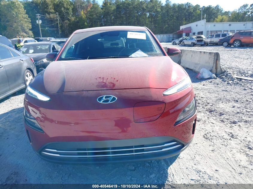 2023 Hyundai Kona Electric Se VIN: KM8K23AG9PU189679 Lot: 40546419