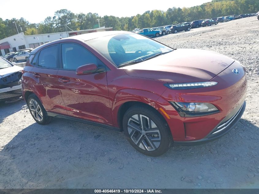 2023 Hyundai Kona Electric Se VIN: KM8K23AG9PU189679 Lot: 40546419