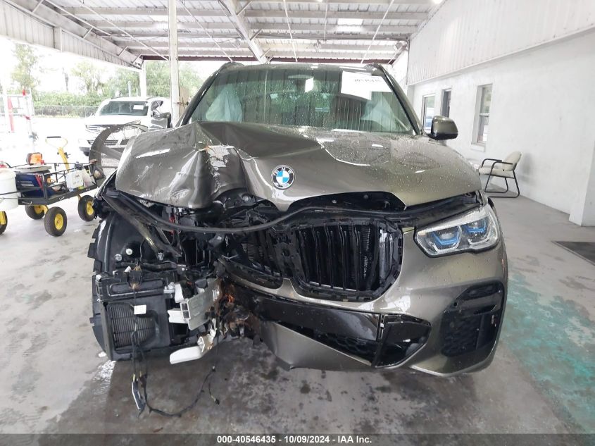 2022 BMW X5 xDrive40I VIN: 5UXCR6C0XN9M34655 Lot: 40546435