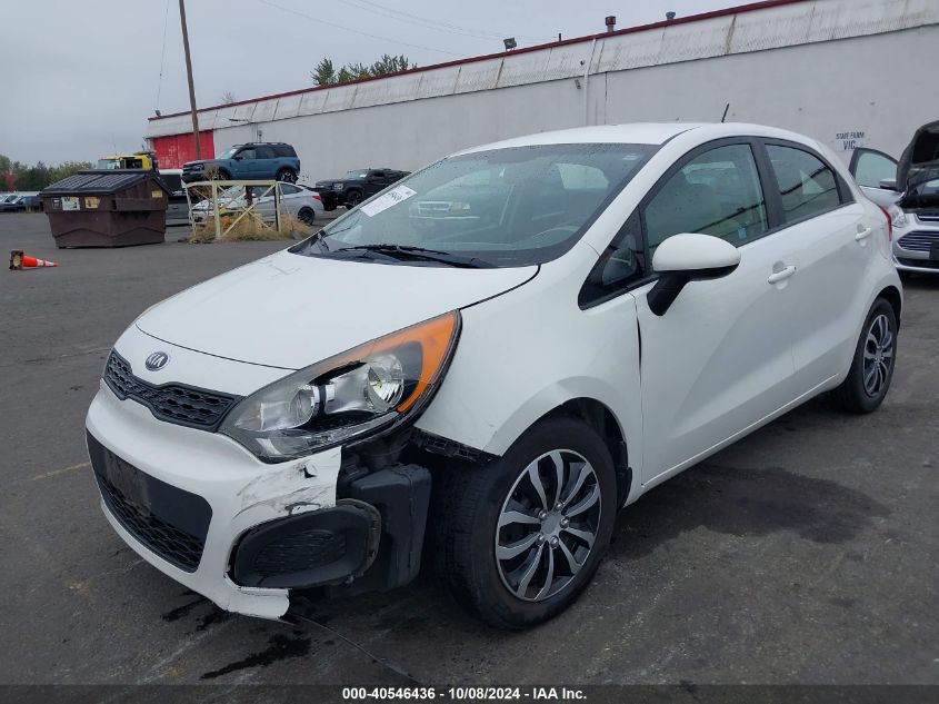 KNADM5A30D6205443 2013 Kia Rio Lx