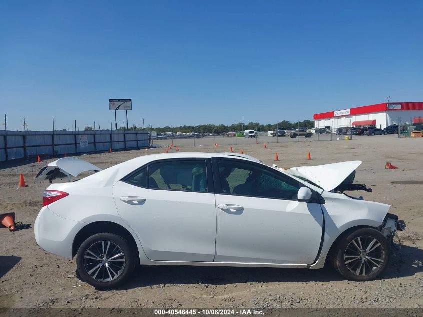 5YFBURHE0GP540109 2016 Toyota Corolla Le Plus