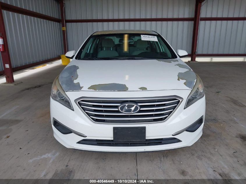 2016 Hyundai Sonata Se VIN: 5NPE24AF2GH264523 Lot: 40546449