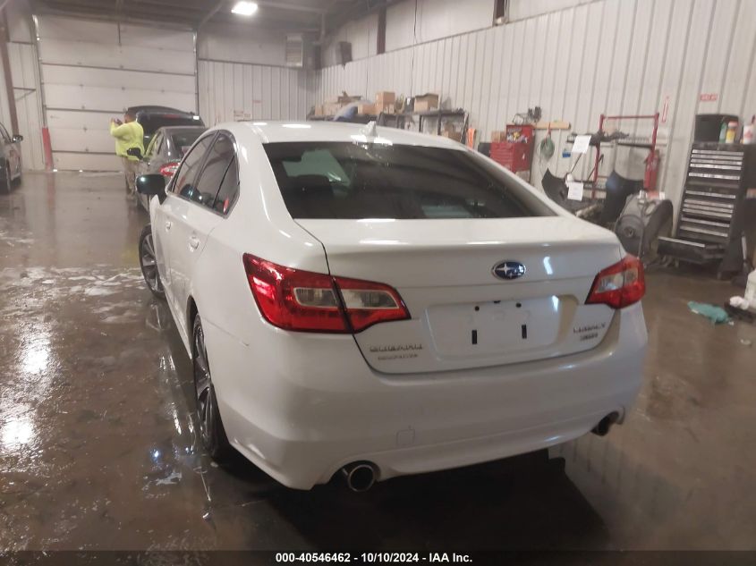 2016 Subaru Legacy 3.6R Limited VIN: 4S3BNEN66G3008455 Lot: 40546462