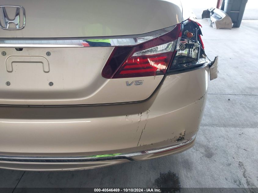 1HGCR3F0XHA041805 2017 Honda Accord Ex-L V6