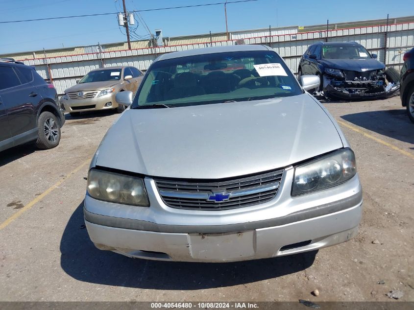 2002 Chevrolet Impala VIN: 2G1WF52E129113293 Lot: 40546480