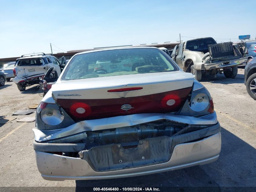 2002 Chevrolet Impala VIN: 2G1WF52E129113293 Lot: 40546480