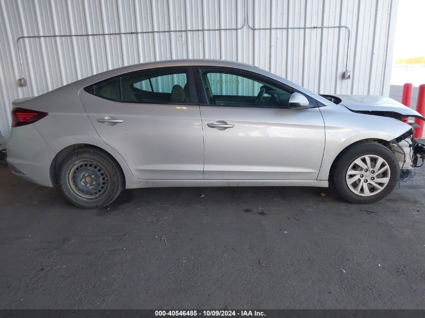 2019 Hyundai Elantra Se VIN: 5NPD74LF6KH496531 Lot: 40546485