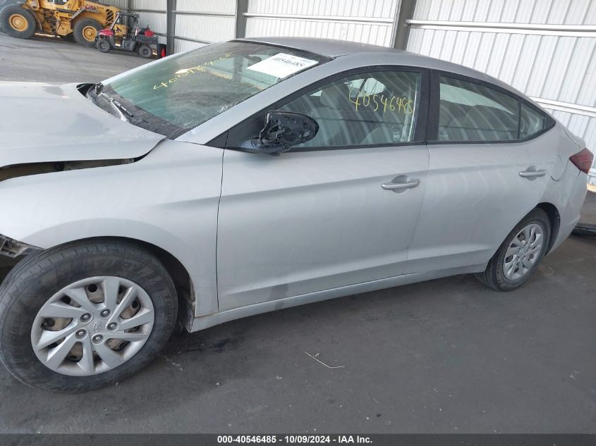 2019 Hyundai Elantra Se VIN: 5NPD74LF6KH496531 Lot: 40546485