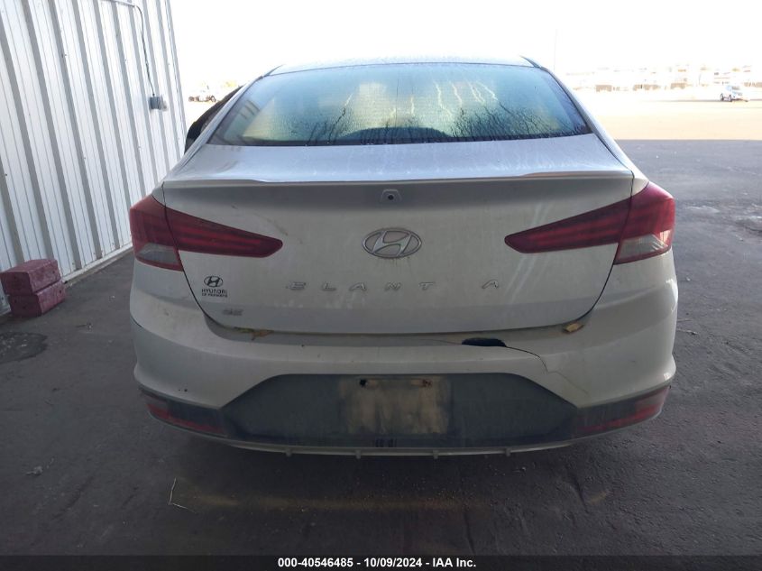 2019 Hyundai Elantra Se VIN: 5NPD74LF6KH496531 Lot: 40546485