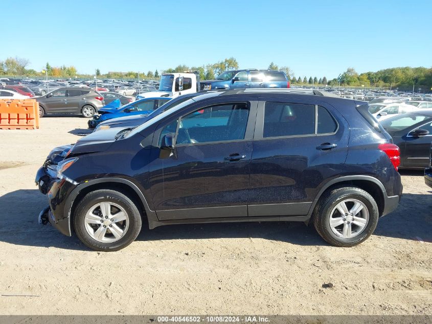 2021 Chevrolet Trax 1Lt VIN: KL7CJPSM3MB365749 Lot: 40546502