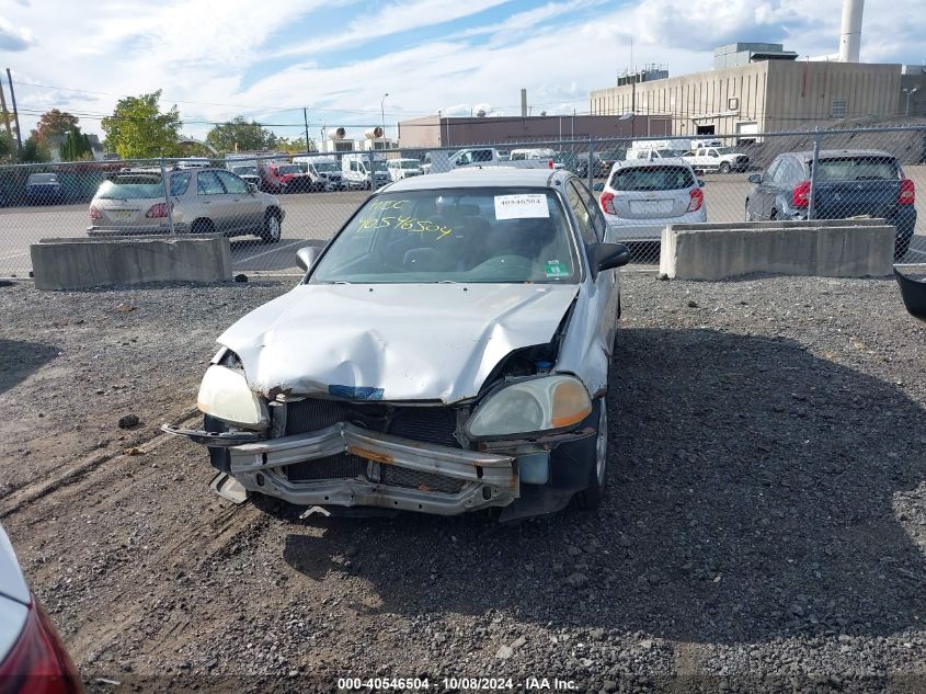 1998 Honda Civic Lx VIN: 2HGEJ6679WH613640 Lot: 40546504