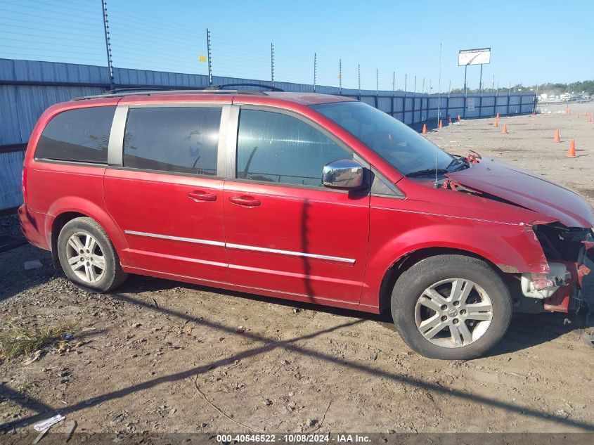 2008 Dodge Grand Caravan Sxt VIN: 2D8HN54X68R143076 Lot: 40546522