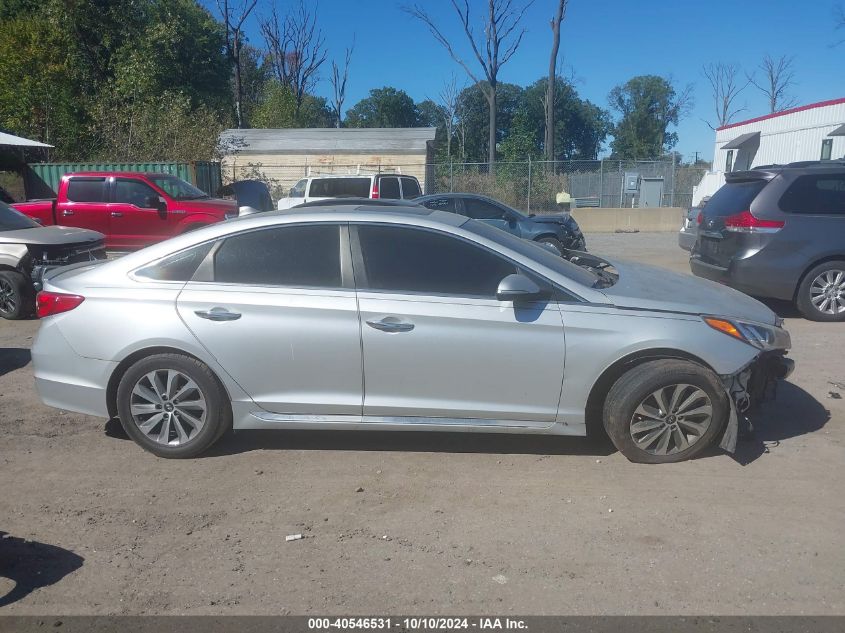 5NPE34AF5GH424195 2016 Hyundai Sonata Sport