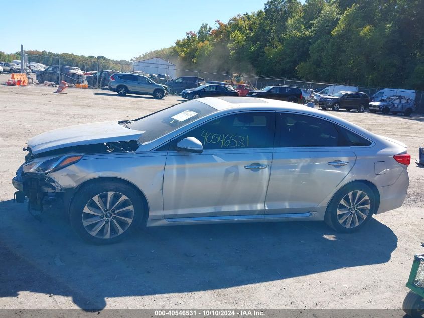 5NPE34AF5GH424195 2016 Hyundai Sonata Sport