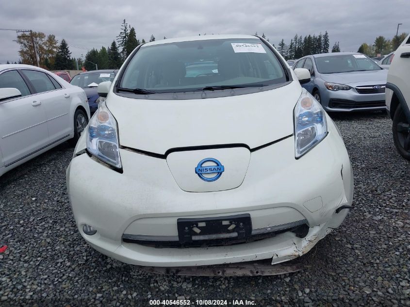 2012 Nissan Leaf Sl VIN: JN1AZ0CP0CT016269 Lot: 40546552