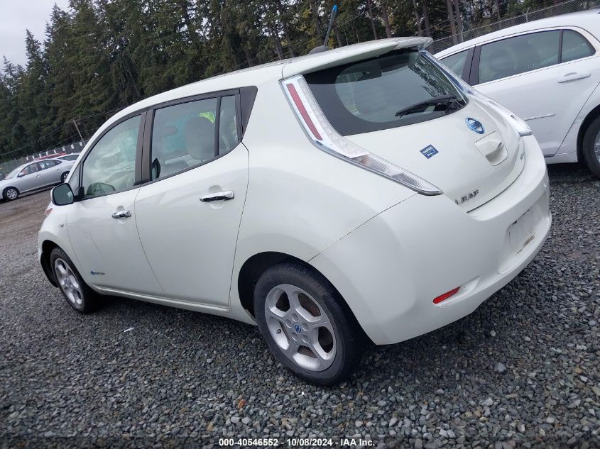 JN1AZ0CP0CT016269 2012 Nissan Leaf Sl