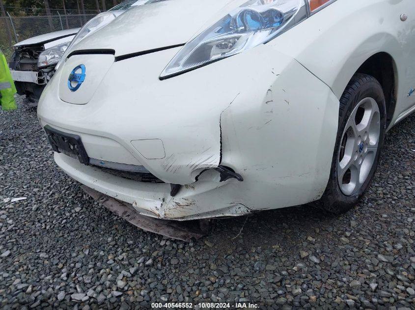 2012 Nissan Leaf Sl VIN: JN1AZ0CP0CT016269 Lot: 40546552