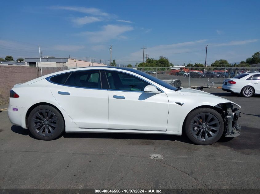 2018 Tesla Model S 100D/75D/P100D VIN: 5YJSA1E2XJF259040 Lot: 40546556