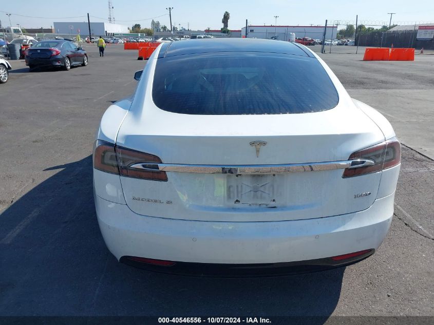 2018 Tesla Model S 100D/75D/P100D VIN: 5YJSA1E2XJF259040 Lot: 40546556