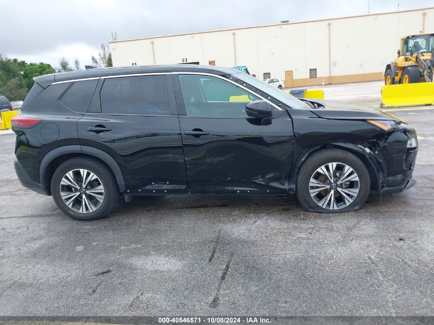 2022 Nissan Rogue Sv VIN: 5N1BT3BB3NC700354 Lot: 40546571