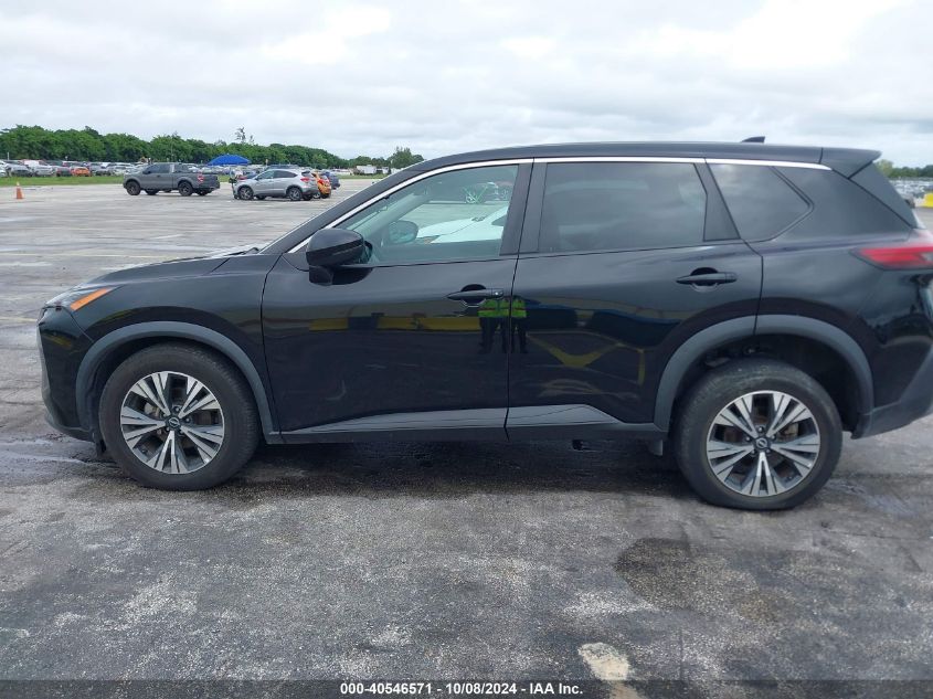 2022 Nissan Rogue Sv VIN: 5N1BT3BB3NC700354 Lot: 40546571