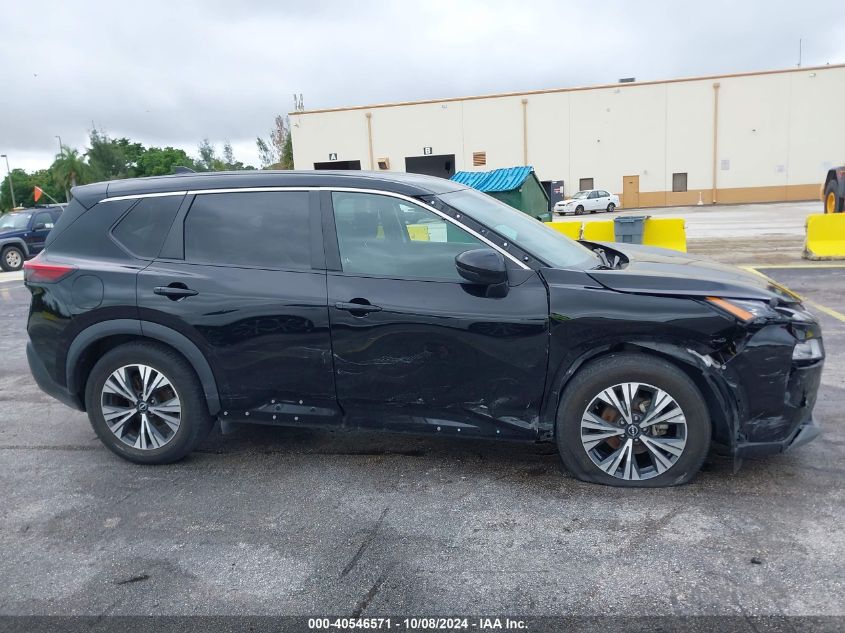 2022 Nissan Rogue Sv VIN: 5N1BT3BB3NC700354 Lot: 40546571