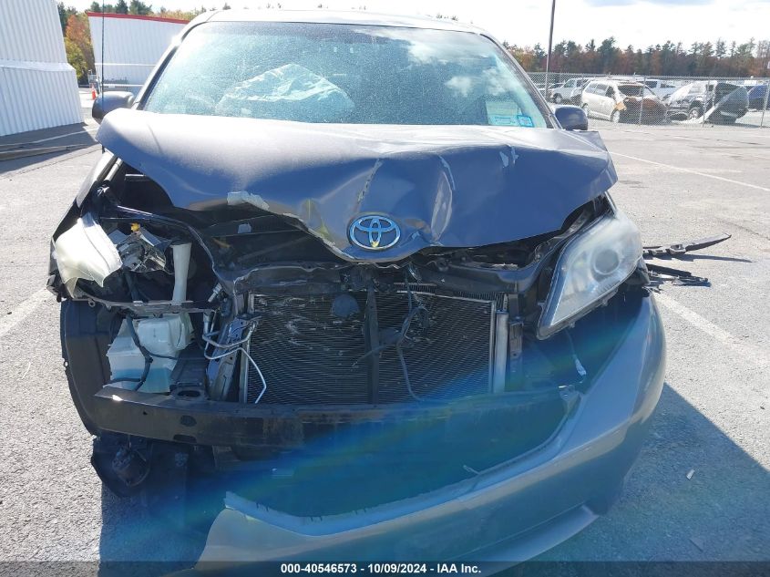 5TDYK3DC1ES472036 2014 Toyota Sienna Xle V6 8 Passenger