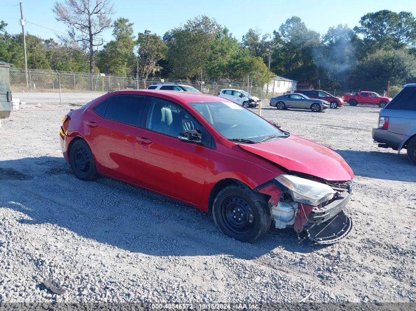 VIN 2T1BURHE2GC597038 2016 Toyota Corolla, S no.1