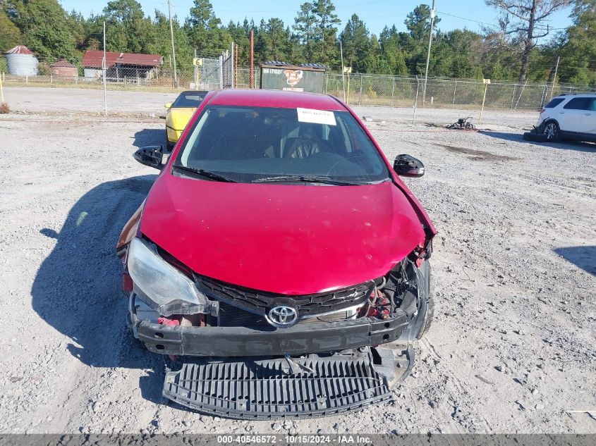 2016 Toyota Corolla S VIN: 2T1BURHE2GC597038 Lot: 40546572