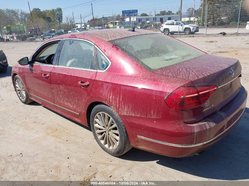 2016 Volkswagen Passat 1.8T Se VIN: 1VWBS7A37GC035547 Lot: 40546584