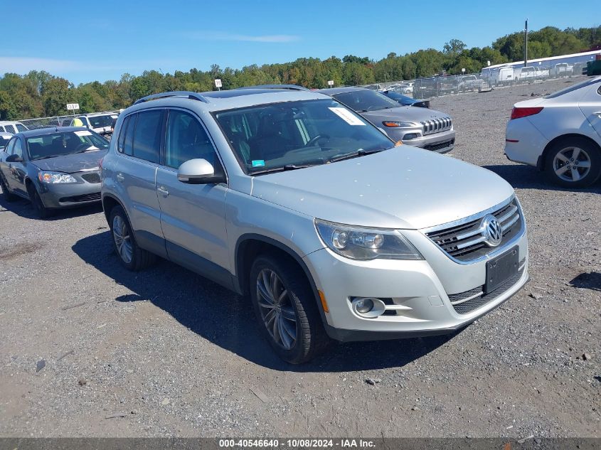 2011 Volkswagen Tiguan Sel VIN: WVGAV7AX3BW544305 Lot: 40546640