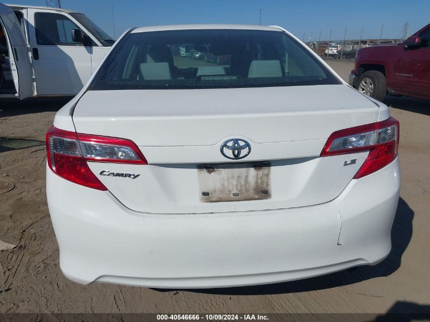 4T4BF1FKXCR242749 2012 Toyota Camry Le