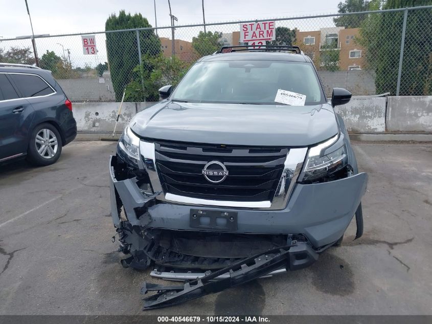 2022 Nissan Pathfinder Platinum 2Wd VIN: 5N1DR3DH7NC222805 Lot: 40546679