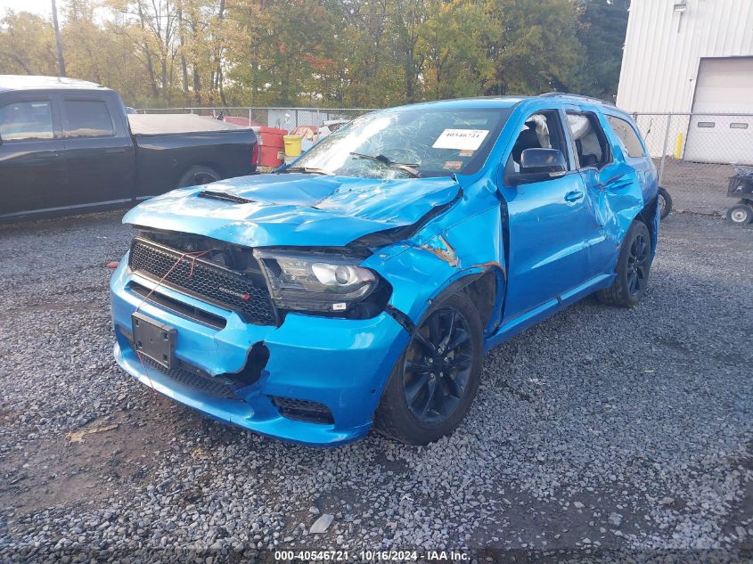 2018 Dodge Durango R/T Awd VIN: 1C4SDJCT2JC434817 Lot: 40546721