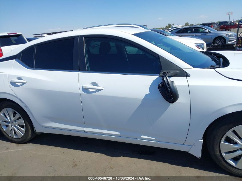 2022 Nissan Sentra S Xtronic Cvt VIN: 3N1AB8BV8NY225451 Lot: 40546728