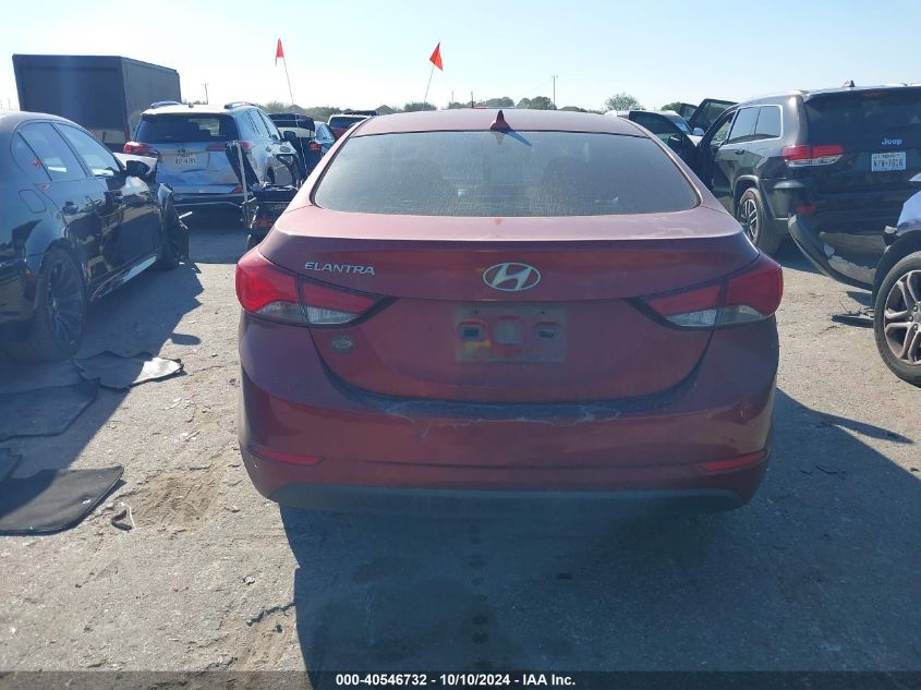 5NPDH4AEXEH479114 2014 Hyundai Elantra Se