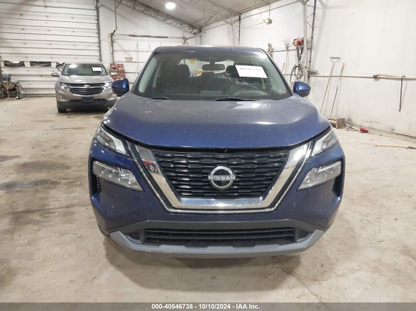 2022 Nissan Rogue Sv Intelligent Awd VIN: 5N1BT3BB2NC717548 Lot: 40546738