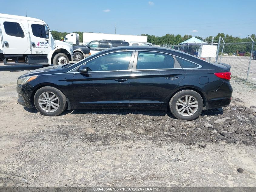 5NPE24AA9FH117232 2015 Hyundai Sonata Eco