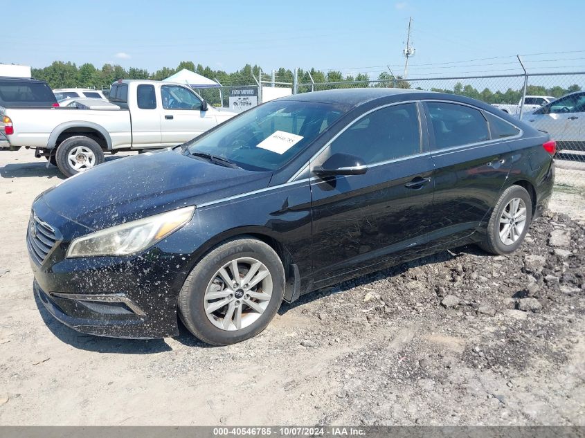 5NPE24AA9FH117232 2015 Hyundai Sonata Eco