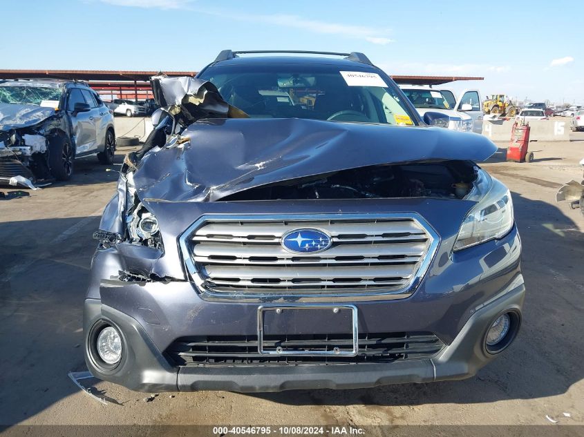 2017 Subaru Outback 2.5I Premium VIN: 4S4BSACC8H3282666 Lot: 40546795