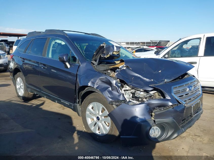 2017 Subaru Outback 2.5I Premium VIN: 4S4BSACC8H3282666 Lot: 40546795