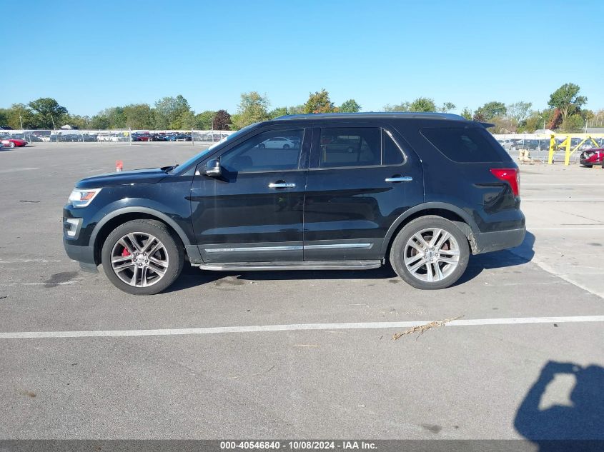 2017 Ford Explorer Limited VIN: 1FM5K8F80HGA34594 Lot: 40546840