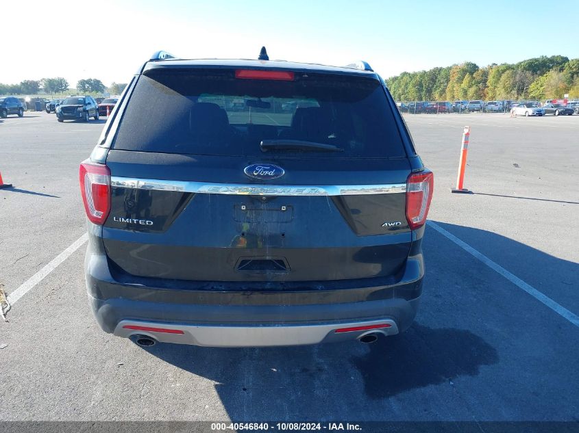 2017 Ford Explorer Limited VIN: 1FM5K8F80HGA34594 Lot: 40546840