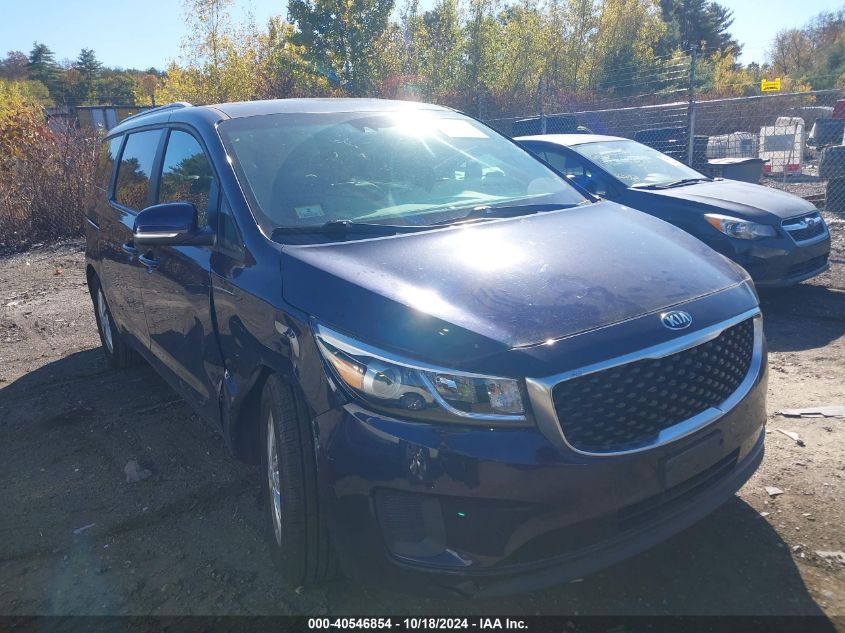 2018 Kia Sedona Lx VIN: KNDMB5C13J6350430 Lot: 40546854