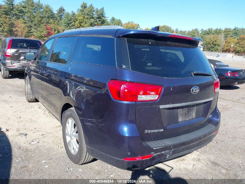 2018 Kia Sedona Lx VIN: KNDMB5C13J6350430 Lot: 40546854